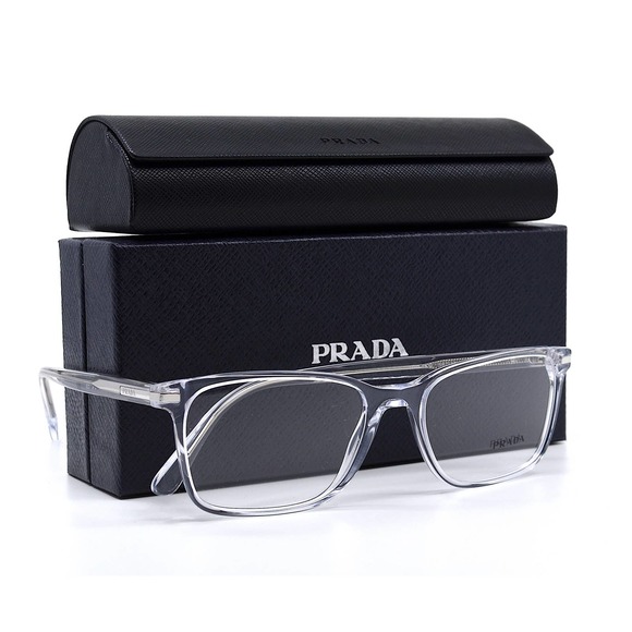 Prada Other - NEW PRADA PR 14WV 2AZ1O1 CRYSTAL AUTHENTIC EYEGLASSES FRAME